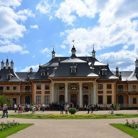 Ferienwohnung Am Dresdner Elbhang Dresden Exteriör bild